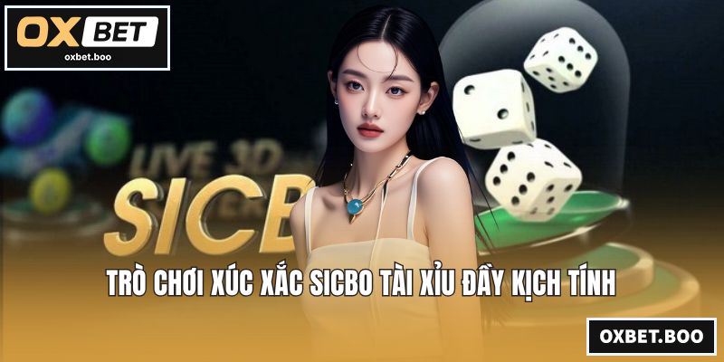 Trò chơi xúc xắc sicbo tài xỉu đầy kịch tính